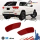 Rear Bumper Right + Left Reflector Lamps For Jeep Grand Cherokee Compass 2011-18 Rear Bumper Right + Left Reflector Lamps For Jeep Grand Cherokee Compass 2011-18