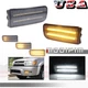 Front Bumper DRL Turn Signal LED Lights Pair For 99-02 Toyota 4Runner Clear Lens