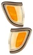 For 1995-1996 Toyota Tacoma Corner Light Set Driver and Passenger Side