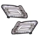For Volvo S60 2011-2013 Parking Lights Driver And Passenger Side Pair Clear Lens