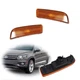 2x Front Fender Bumper Side Marker Reflector Light Amber For VW Tiguan 2009-2017