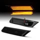 Front Smoked LED Side Marker Lights for 2005-2012 Porsche 997 Cayman Boxster 987