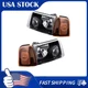 Black Amber Clear Halogen Headlight Assembly Set Fits 2001-2011 Ford Ranger Black Amber Clear Halogen Headlight Assembly Set Fits 2001-2011 Ford Ranger