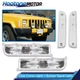 Fit For 1997-2001 Jeep Cherokee XJ Clear Corner Lights& Bumper Signal Lights New