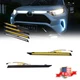 Switchback Front Engine Bay Hood LED DRL Signal Lights for 2019-2023 Toyota RAV4