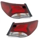 For Hyundai Sonata 2018 2019 Tail Light Driver and Passenger Side | Pair | CAPA