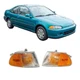 For 1992-1995 Honda Civic Turn Signal Side Marker Light Pair COUPE HATCHBACK