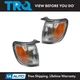 TRQ Corner Marker Light Set Fits 1996-1999 Nissan Pathfinder NI2550129 NI2551129