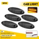5PCS Smoke Amber Cab Roof Marker Running Light For Freightliner Cascadia 2018-on