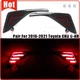 Pair For 2016-2021 Toyota CHR C-HR Rear Bumper Reflector Tail Lights Brake Lamps