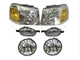 HEADLIGHT CORNER LIGHT FOG LIGHT 6PCS FOR GMC ENVOY 2002-2009