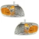 For 98-02 Prizm Park Corner Light Turn Signal Side Marker Lamp Assembly Set PAIR