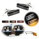 Amber LED Signal White DRL Lights Smoked Lens For 84-88 Toyota 4Runner & Pickup