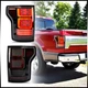 Smoked OLED Tail lights w/Animation Fit Ford F-150 Raptor 2015-2020 Pickup Truck