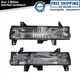 Parking Light Set Driver & Passenger Side Fits Jeep CH2520147 CH2521147