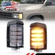 2X Clear Amber LED Corner Marker Lights For 88-95 Nissan Pathfinder & 88-89 D21