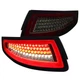 Red/Smoke Fits 2005-2008 Porsche 911 Carrera Targa 07-09 997 Gt3 Led Tail Lights