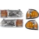 Headlight Lamp  Left-and-Right Left & Right for Ford Windstar 1995-1997