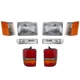 Tail Light Taillight Taillamp Brakelight Lamp  Driver & Passenger Side for Jeep