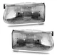 WEELMOTO Pair Headlights For 1995-2001 Ford Explorer 1997 Mercury Mountaineer - WEELMOTO Pair Headlights For 1995-2001 Ford Explorer 1997 Mercury Mountaineer -