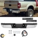 Rear Step Bumper Assembly For 2008-2016 Ford F-250 F-350 Super Duty Chrome Steel