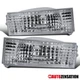 Fit 1984-1996 Jeep Cherokee 86-92 Comanche Bumper Lights Signal Lamps Left+Right