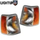 Left Right Side Pair Park Signal Light for 1991-95 VOLVO 940 960 740 W/O FogLamp