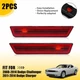 Red Lens Rear Side Marker Light Housings LH RH For 2008-2014 Dodge Challenger EA Red Lens Rear Side Marker Light Housings LH RH For 2008-2014 Dodge Challenger EA