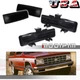 83-94 CHEVY S10 BLAZER GMC S15 JIMMY COMER BUMPER PARK SIGNAL LIGHT LENSES SMOKE