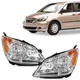 For Honda Odyssey 2005 2006 2007 Pair Headlights Assembly Left & Right