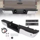 Chrome Rear Bumper Assembly For 2008-2016 Ford F250 F350 F450 w/ Sensor Holes
