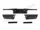 For 08-12 FORD SUPER DUTY REAR STEP BUMPER BLACK END/CAP PAD BRACKET W/HOLE 5PCS