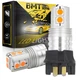2pcs Xenon White PW24W PWY24W LED Bulbs For Audi BMW VW Daytime Running Lights