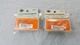 NEW 1969 CHEVY PASS CAR+NOVA AMBER FT SIDE MARKER LENSES PR TRIM PARTS # A3071