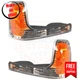 Parking Light Set of 2 Right & Left Side for 1999-2000 Cadillac Escalade Base