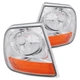 Anzo Crystal Turn Signal Corner Lights Chrome for 97-02 Ford Expedition 521026