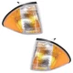 Pair Corner Light 87-93 Ford Mustang GT LX SVT Cobra SVT Cobra R E7ZZ-15A201-B