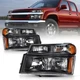 For 2004-2012 Chevy Colorado Canyon Headlight Assembly Bumper Headlamp 04-12 For 2004-2012 Chevy Colorado Canyon Headlight Assembly Bumper Headlamp 04-12