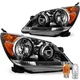 For 2005 2006 2007 2008 2009 2010 Honda Odyssey Headlights Assembly Pair 05-10