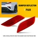 Fits 2016-2017 Subaru Crosstrek 08-16 Subaru ImprezaRear LH&RH Bumper Reflector