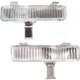Bumper Turn Signal Light Fit For 1980-90 Chevrolet Caprice Plastic Lens LH & RH