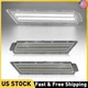 Clear Lens Front Fender Side Marker Lamp White LED Lights For 10-15 Chevy Camaro