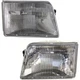 Headlights Set Halogen For 1993-1997 Ford Ranger