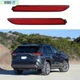 For Toyota Sienna 2010-17 Rear Lens Bumper Reflectors Tail Lights Red New Pair