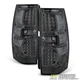 Smoked 2007-2014 Chevy Suburban 1500 2500 Tahoe GMC Yukon LED Tail Lights Lamps