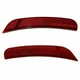 FITS DODGE CHARGER 2015-2019 REAR BUMPER REFLECTORS LIGHTS LAMPS PAIR
