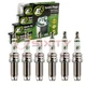 6 pc E3 Spark Plugs for 2002-2006 Nissan Altima 3.5L V6 Ignition Wire dc
