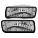 Fit 85-92 Chevy Camaro Replacement Clear Bumper Signal Lights Lamps Left+Right