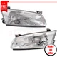 New Headlights Set of 2 pieces halogen left right for 1997-1999 Toyota Camry