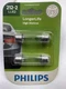 Philips 212-2LLB2 Longerlife Courtesy Lamp Light Bulb 212-2 - 2 PACK